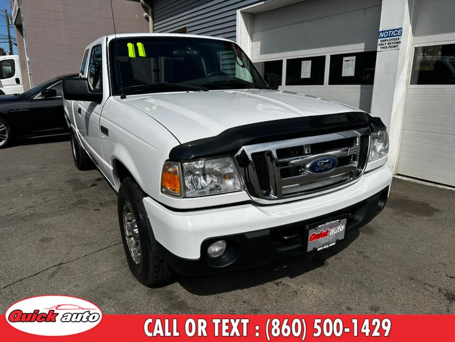 2011 Ford Ranger 4WD 4dr SuperCab 126" XLT, available for sale in Bristol, Connecticut | Quick Auto LLC. Bristol, Connecticut