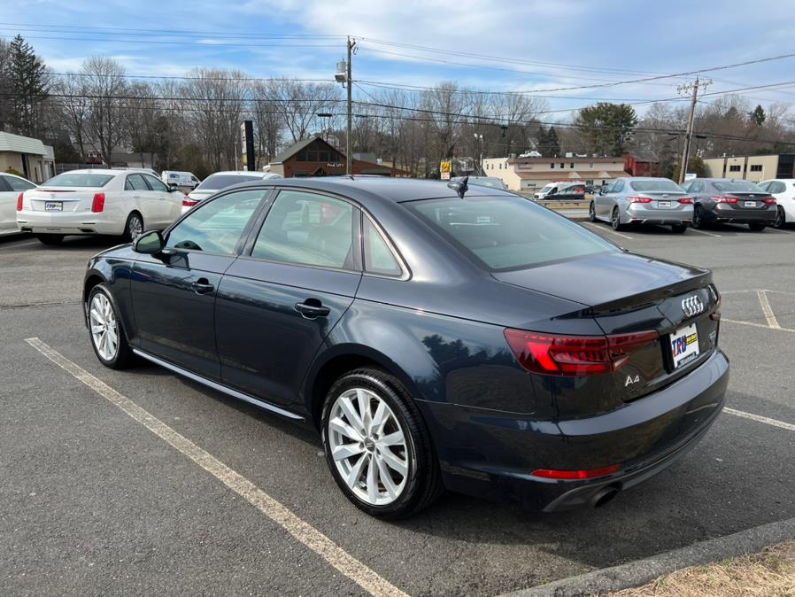 2018 Audi A4 2.0 TFSI Premium S Tronic quattro AWD, available for sale in Berlin, Connecticut | Tru Auto Mall. Berlin, Connecticut 2018 Audi A4 2.0 TFSI Premium S Tronic quattro AWD, available for sale in Berlin, Connecticut | Tru Auto Mall. Berlin, Connecticut