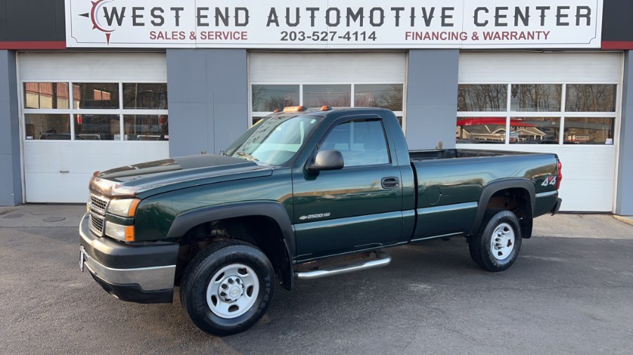 2006 Chevrolet Silverado 2500HD Reg Cab 133" WB 4WD Work Truck, available for sale in Waterbury, Connecticut | West End Automotive Center. Waterbury, Connecticut