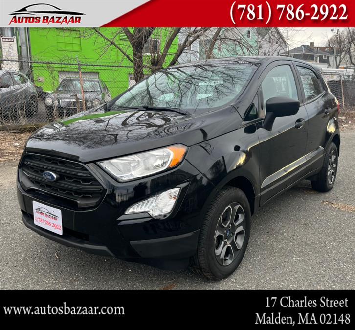 2018 Ford EcoSport S 4WD, available for sale in Malden, Massachusetts | Auto Bazaar. Malden, Massachusetts 2018 Ford EcoSport S 4WD, available for sale in Malden, Massachusetts | Auto Bazaar. Malden, Massachusetts