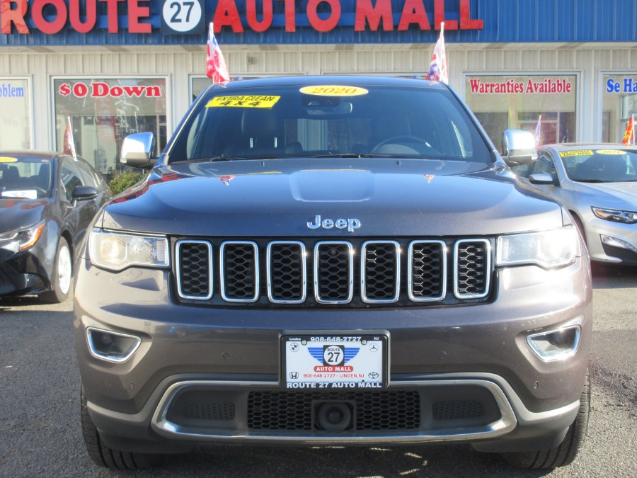 2020 Jeep Grand Cherokee Limited 4x4, available for sale in Linden, New Jersey | Route 27 Auto Mall. Linden, New Jersey 2020 Jeep Grand Cherokee Limited 4x4, available for sale in Linden, New Jersey | Route 27 Auto Mall. Linden, New Jersey