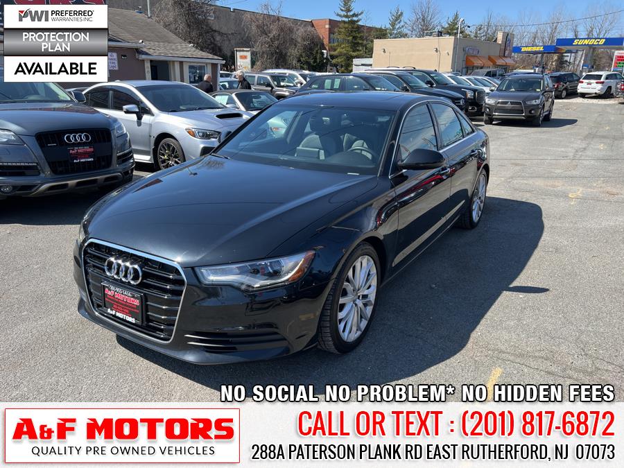 2013 Audi A6 4dr Sdn quattro 2.0T Premium Plus, available for sale in East Rutherford, New Jersey | A&F Motors LLC. East Rutherford, New Jersey