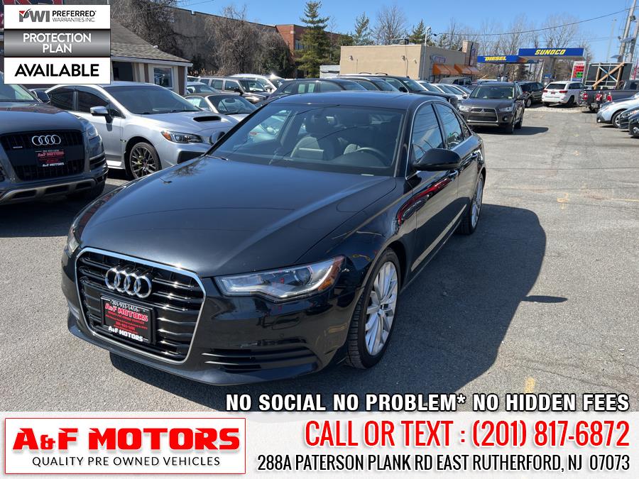 2013 Audi A6 4dr Sdn quattro 2.0T Premium Plus, available for sale in East Rutherford, New Jersey | A&F Motors LLC. East Rutherford, New Jersey 2013 Audi A6 4dr Sdn quattro 2.0T Premium Plus, available for sale in East Rutherford, New Jersey | A&F Motors LLC. East Rutherford, New Jersey