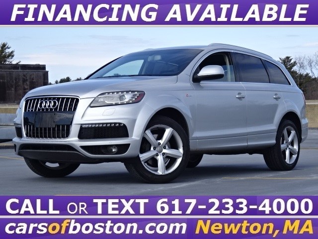 2011 Audi Q7 quattro 4dr 3.0T S line, available for sale in Newton, MA