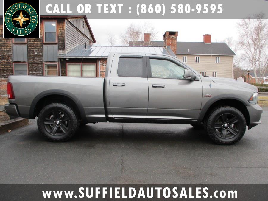 2013 Ram 1500 4WD Quad Cab 140.5" Sport, available for sale in Suffield, Connecticut | Suffield Auto LLC. Suffield, Connecticut