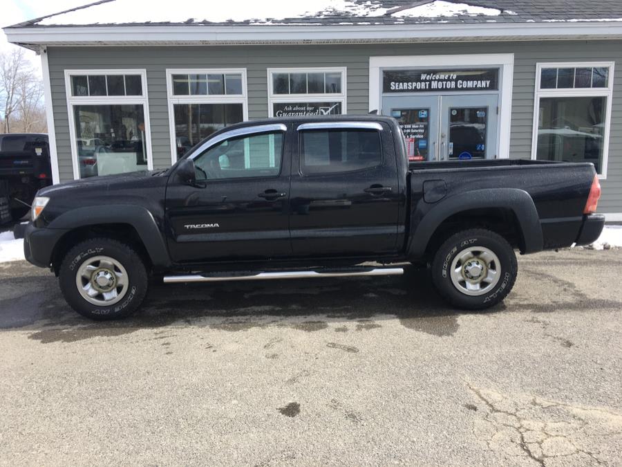 2012 Toyota Tacoma 4WD Double Cab V6 AT (Natl), available for sale in Searsport, Maine | Searsport Motor Company. Searsport, Maine