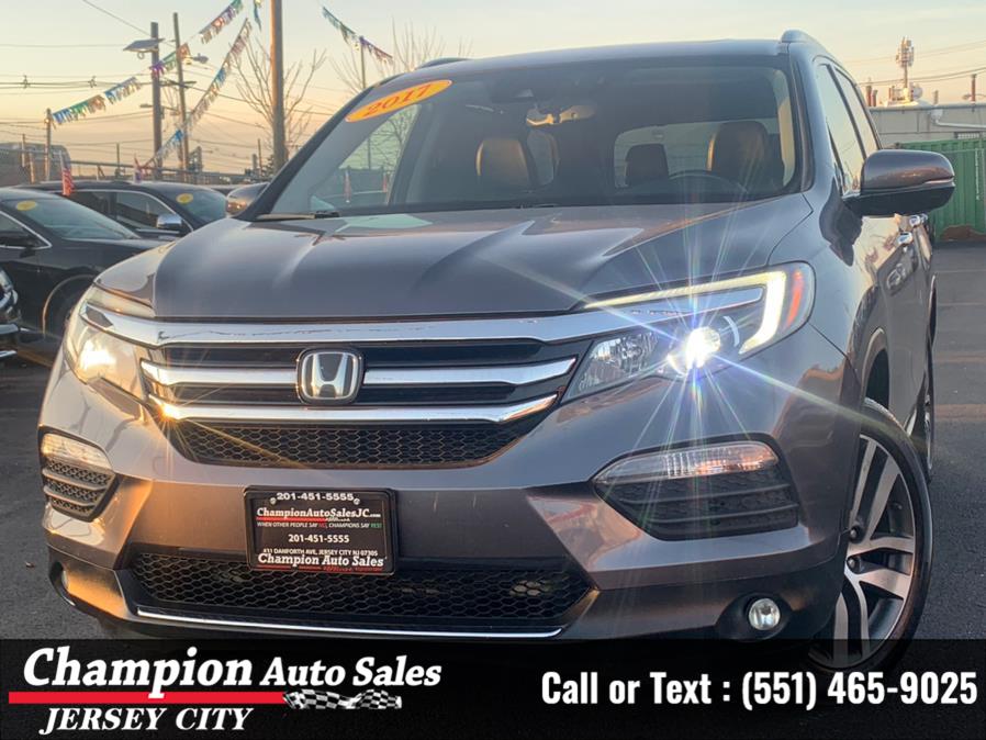 2017 Honda Pilot Elite AWD, available for sale in Jersey City, New Jersey | Champion Auto Sales of JC. Jersey City, New Jersey
