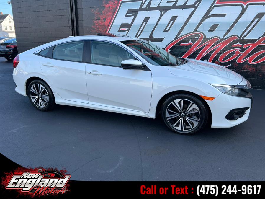 2016 Honda Civic Sedan 4dr CVT EX-L w/Navi, available for sale in Hamden, Connecticut | New England Motors LLC. Hamden, Connecticut 2016 Honda Civic Sedan 4dr CVT EX-L w/Navi, available for sale in Hamden, Connecticut | New England Motors LLC. Hamden, Connecticut