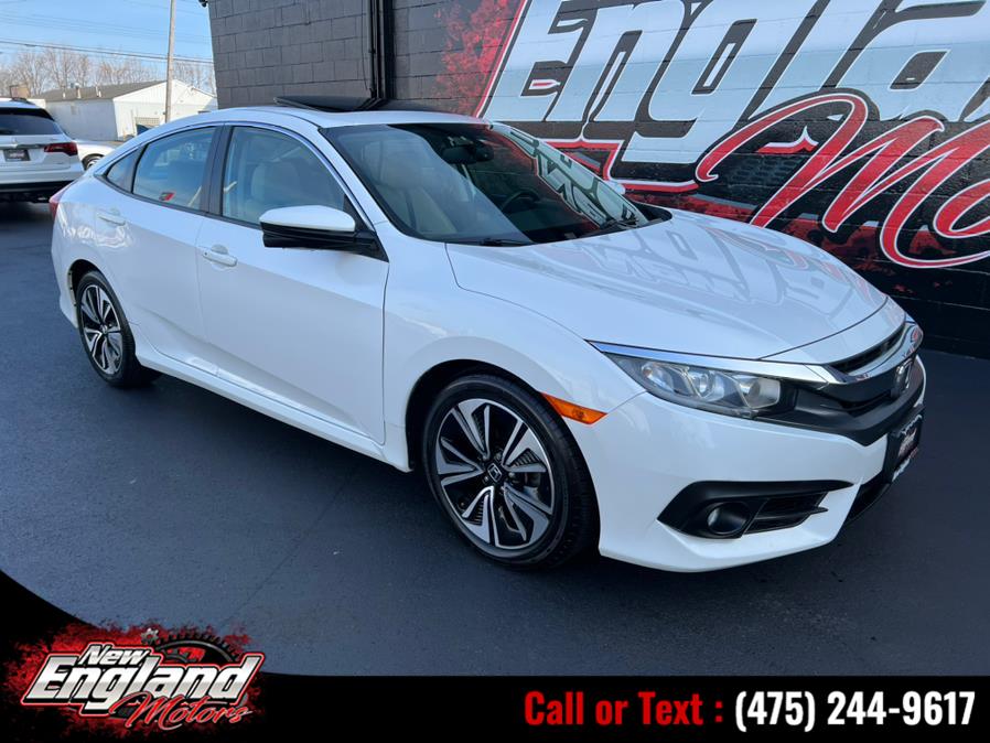 2016 Honda Civic Sedan 4dr CVT EX-L w/Navi, available for sale in Hamden, Connecticut | New England Motors LLC. Hamden, Connecticut 2016 Honda Civic Sedan 4dr CVT EX-L w/Navi, available for sale in Hamden, Connecticut | New England Motors LLC. Hamden, Connecticut
