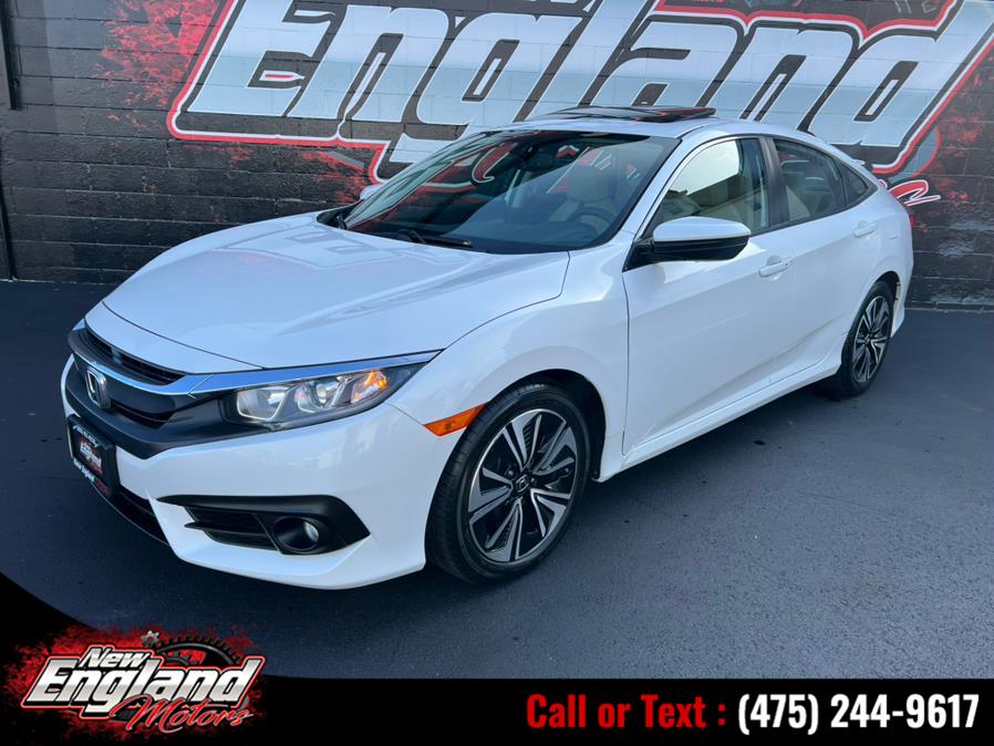 2016 Honda Civic Sedan 4dr CVT EX-L w/Navi, available for sale in Hamden, Connecticut | New England Motors LLC. Hamden, Connecticut 2016 Honda Civic Sedan 4dr CVT EX-L w/Navi, available for sale in Hamden, Connecticut | New England Motors LLC. Hamden, Connecticut