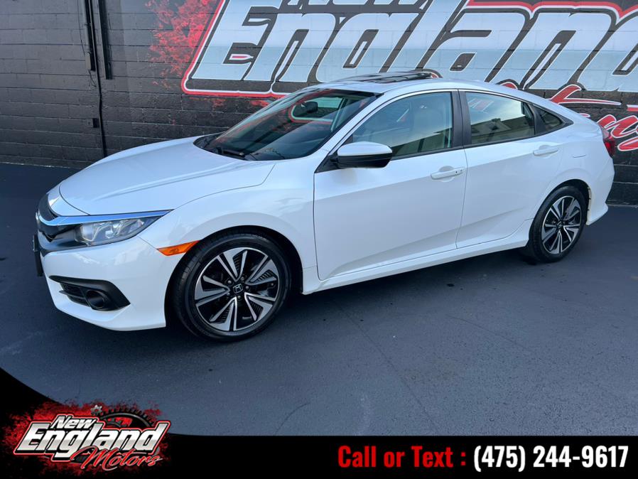 2016 Honda Civic Sedan 4dr CVT EX-L w/Navi, available for sale in Hamden, Connecticut | New England Motors LLC. Hamden, Connecticut 2016 Honda Civic Sedan 4dr CVT EX-L w/Navi, available for sale in Hamden, Connecticut | New England Motors LLC. Hamden, Connecticut