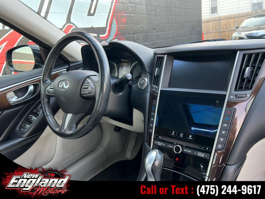 2015 Infiniti Q50 4dr Sdn Premium AWD, available for sale in Hamden, Connecticut | New England Motors LLC. Hamden, Connecticut 2015 Infiniti Q50 4dr Sdn Premium AWD, available for sale in Hamden, Connecticut | New England Motors LLC. Hamden, Connecticut