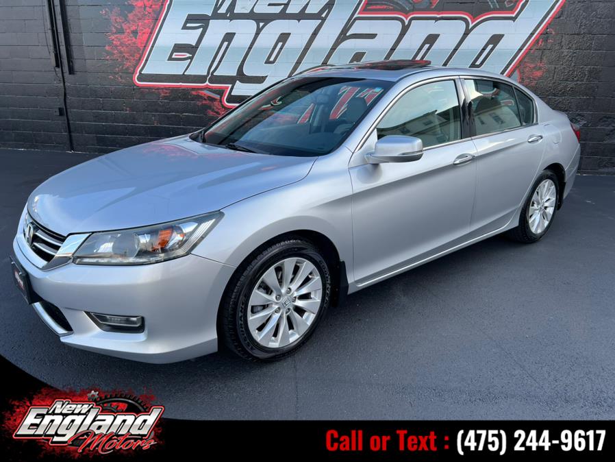 2013 Honda Accord Sdn 4dr V6 Auto EX-L w/Navi, available for sale in Hamden, Connecticut | New England Motors LLC. Hamden, Connecticut 2013 Honda Accord Sdn 4dr V6 Auto EX-L w/Navi, available for sale in Hamden, Connecticut | New England Motors LLC. Hamden, Connecticut