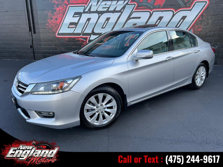 2013 Honda Accord Sdn 4dr V6 Auto EX-L w/Navi, available for sale in Hamden, Connecticut | New England Motors LLC. Hamden, Connecticut