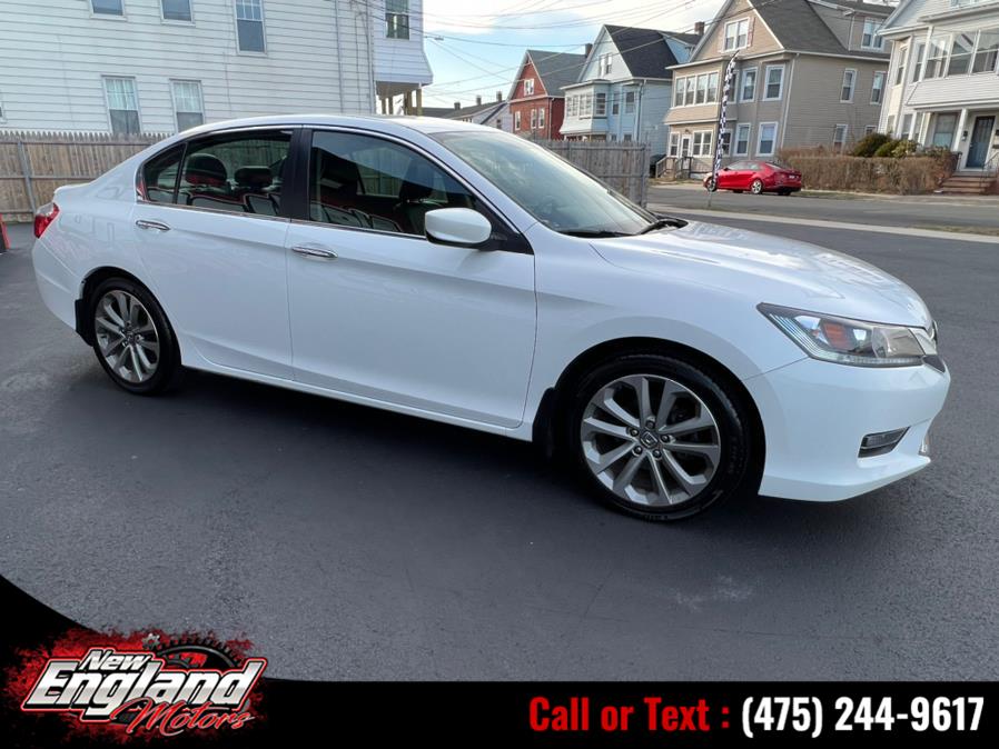 2014 Honda Accord Sedan 4dr I4 CVT Sport, available for sale in Hamden, Connecticut | New England Motors LLC. Hamden, Connecticut 2014 Honda Accord Sedan 4dr I4 CVT Sport, available for sale in Hamden, Connecticut | New England Motors LLC. Hamden, Connecticut