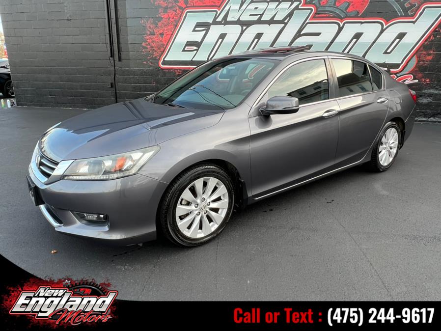 2014 Honda Accord Sedan 4dr I4 CVT EX-L w/Navi, available for sale in Hamden, Connecticut | New England Motors LLC. Hamden, Connecticut 2014 Honda Accord Sedan 4dr I4 CVT EX-L w/Navi, available for sale in Hamden, Connecticut | New England Motors LLC. Hamden, Connecticut
