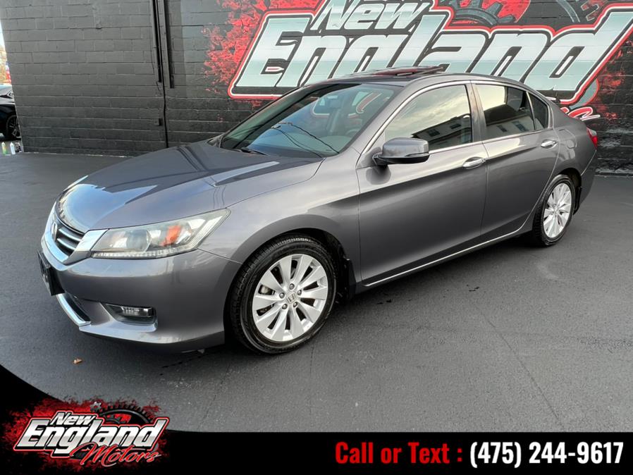 Used Honda Accord Sedan 4dr I4 CVT EX-L w/Navi 2014 | New England Motors LLC. Hamden, Connecticut