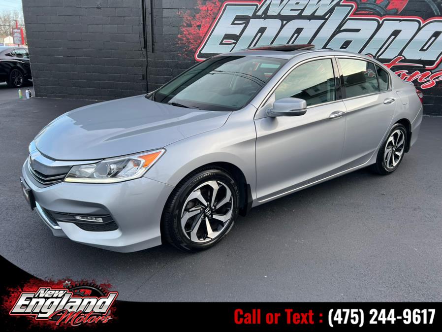 2017 Honda Accord Sedan EX-L V6 Auto, available for sale in Hamden, Connecticut | New England Motors LLC. Hamden, Connecticut