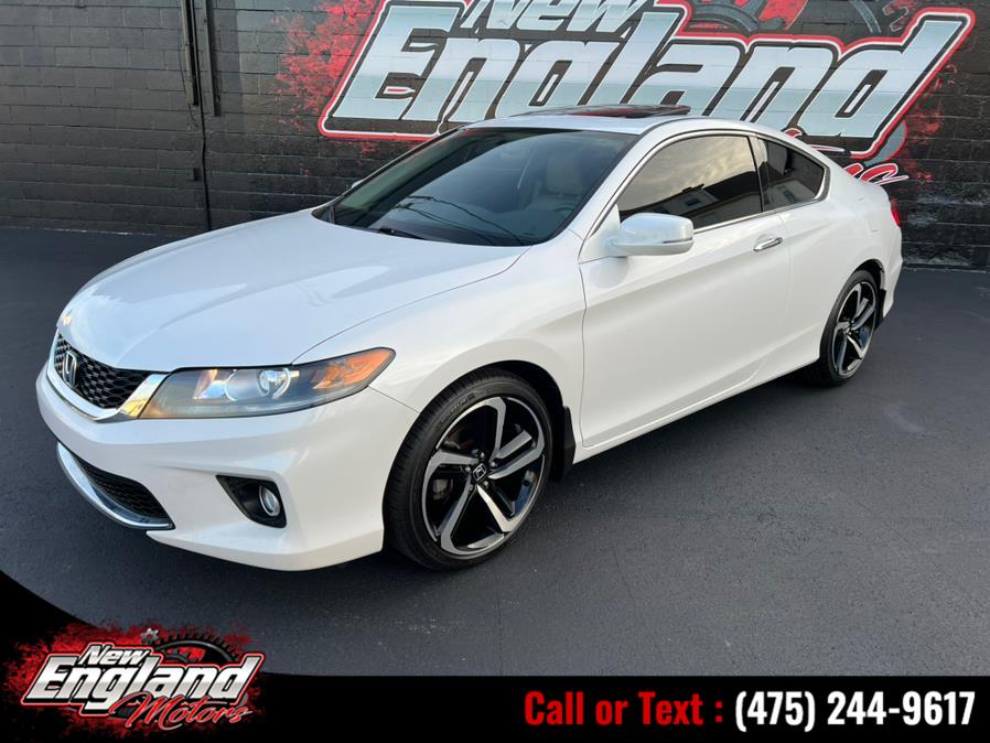 2014 Honda Accord Coupe 2dr I4 CVT EX, available for sale in Hamden, Connecticut | New England Motors LLC. Hamden, Connecticut 2014 Honda Accord Coupe 2dr I4 CVT EX, available for sale in Hamden, Connecticut | New England Motors LLC. Hamden, Connecticut