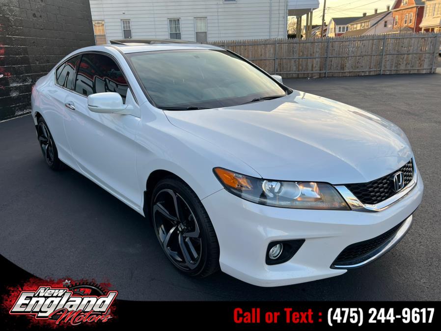 2014 Honda Accord Coupe 2dr I4 CVT EX, available for sale in Hamden, Connecticut | New England Motors LLC. Hamden, Connecticut 2014 Honda Accord Coupe 2dr I4 CVT EX, available for sale in Hamden, Connecticut | New England Motors LLC. Hamden, Connecticut