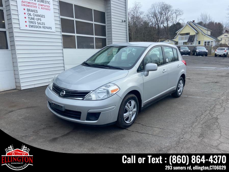 2012 Nissan Versa 5dr HB Auto 1.8 S, available for sale in Ellington, Connecticut | Ellington Automotive LLC. Ellington, Connecticut