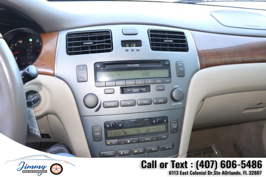 2005 Lexus ES 330 4dr Sdn, available for sale in Orlando, Florida | Jimmy Motor Car Company Inc. Orlando, Florida 2005 Lexus ES 330 4dr Sdn, available for sale in Orlando, Florida | Jimmy Motor Car Company Inc. Orlando, Florida