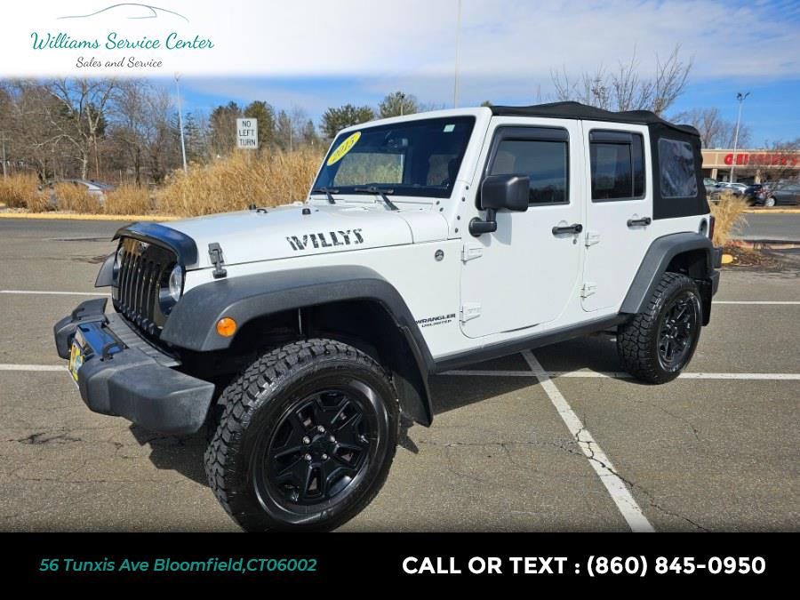 2015 Jeep Wrangler Unlimited 4WD 4dr Sport, available for sale in Bloomfield, Connecticut | Williams Service Center. Bloomfield, Connecticut