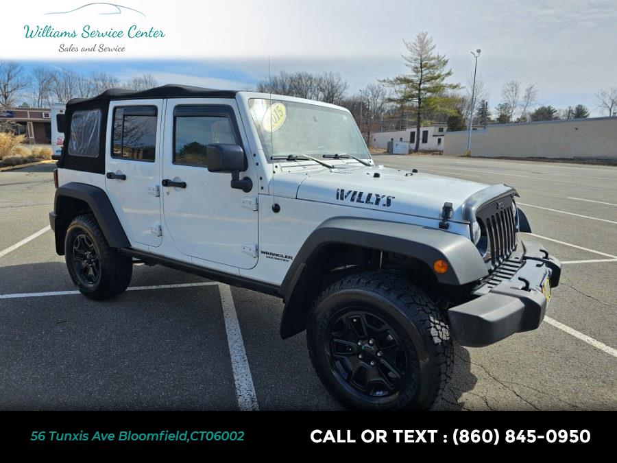 2015 Jeep Wrangler Unlimited 4WD 4dr Sport, available for sale in Bloomfield, Connecticut | Williams Service Center. Bloomfield, Connecticut 2015 Jeep Wrangler Unlimited 4WD 4dr Sport, available for sale in Bloomfield, Connecticut | Williams Service Center. Bloomfield, Connecticut