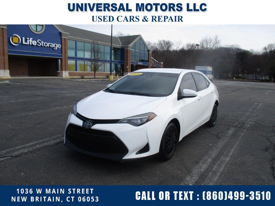 2017 Toyota Corolla LE CVT (Natl), available for sale in New Britain, Connecticut | Universal Motors LLC. New Britain, Connecticut