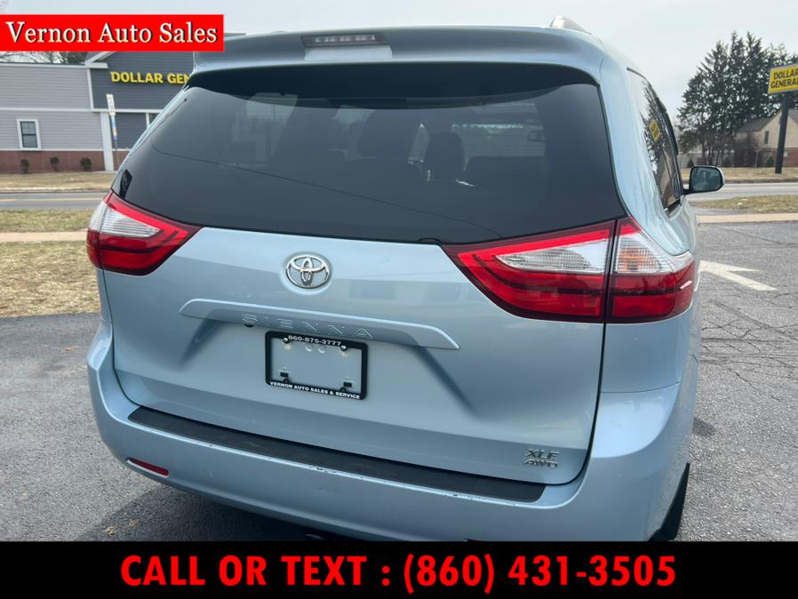 2015 Toyota Sienna 5dr 7-Pass Van XLE AWD (Natl), available for sale in Manchester, Connecticut | Vernon Auto Sale & Service. Manchester, Connecticut 2015 Toyota Sienna 5dr 7-Pass Van XLE AWD (Natl), available for sale in Manchester, Connecticut | Vernon Auto Sale & Service. Manchester, Connecticut