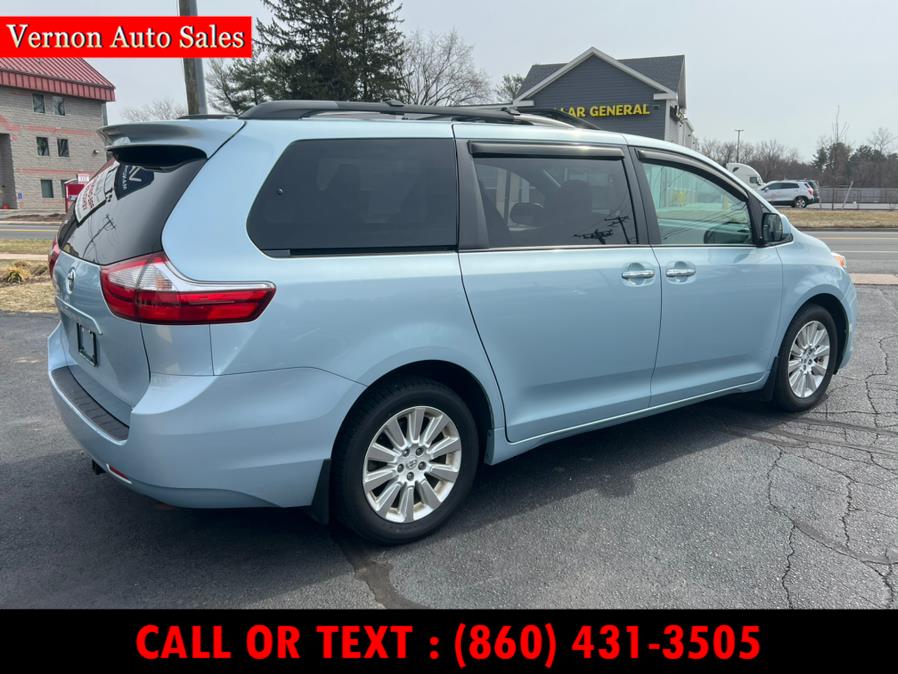 2015 Toyota Sienna 5dr 7-Pass Van XLE AWD (Natl), available for sale in Manchester, Connecticut | Vernon Auto Sale & Service. Manchester, Connecticut 2015 Toyota Sienna 5dr 7-Pass Van XLE AWD (Natl), available for sale in Manchester, Connecticut | Vernon Auto Sale & Service. Manchester, Connecticut