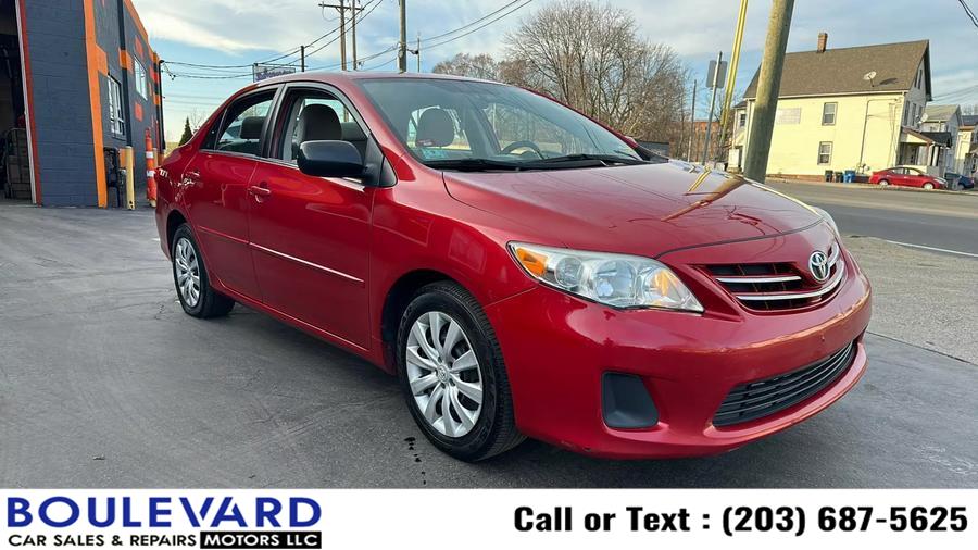 2013 Toyota Corolla LE Sedan 4D, available for sale in New Haven, Connecticut | Boulevard Motors LLC. New Haven, Connecticut