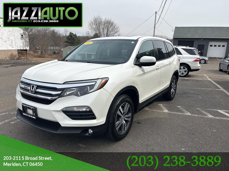 2017 Honda Pilot EX-L w/Navigation AWD, available for sale in Meriden, Connecticut | Jazzi Auto Sales LLC. Meriden, Connecticut 2017 Honda Pilot EX-L w/Navigation AWD, available for sale in Meriden, Connecticut | Jazzi Auto Sales LLC. Meriden, Connecticut