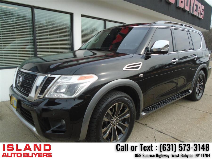 2017 Nissan Armada Platinum 4x4 4dr SUV, available for sale in West Babylon, New York | Island Auto Buyers. West Babylon, New York 2017 Nissan Armada Platinum 4x4 4dr SUV, available for sale in West Babylon, New York | Island Auto Buyers. West Babylon, New York