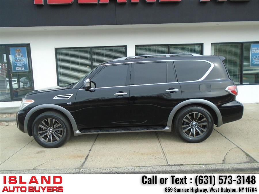 2017 Nissan Armada Platinum 4x4 4dr SUV, available for sale in West Babylon, New York | Island Auto Buyers. West Babylon, New York 2017 Nissan Armada Platinum 4x4 4dr SUV, available for sale in West Babylon, New York | Island Auto Buyers. West Babylon, New York