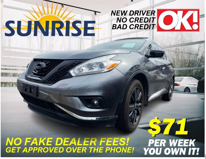 2016 Nissan Murano SL. CLEAN CARFAX. Low Miles!!!, available for sale in Rosedale, New York | Sunrise Auto Sales. Rosedale, New York