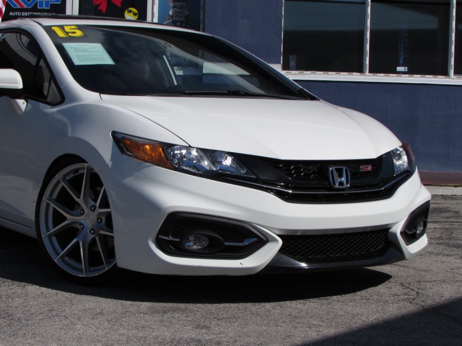 2015 Honda Civic Coupe 2dr Man Si w/Summer Tires & Navi, available for sale in Orlando, Florida | VIP Auto Enterprise, Inc. Orlando, Florida 2015 Honda Civic Coupe 2dr Man Si w/Summer Tires & Navi, available for sale in Orlando, Florida | VIP Auto Enterprise, Inc. Orlando, Florida