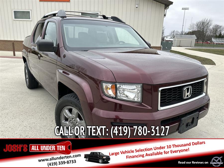 2007 Honda Ridgeline 4WD Crew Cab RTX, available for sale in Elida, Ohio | Josh's All Under Ten LLC. Elida, Ohio