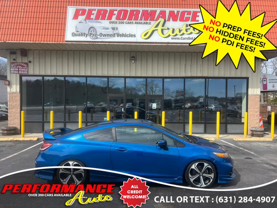 2014 Honda Civic Coupe 2dr Man Si, available for sale in Bohemia, New York | Performance Auto Inc. Bohemia, New York 2014 Honda Civic Coupe 2dr Man Si, available for sale in Bohemia, New York | Performance Auto Inc. Bohemia, New York