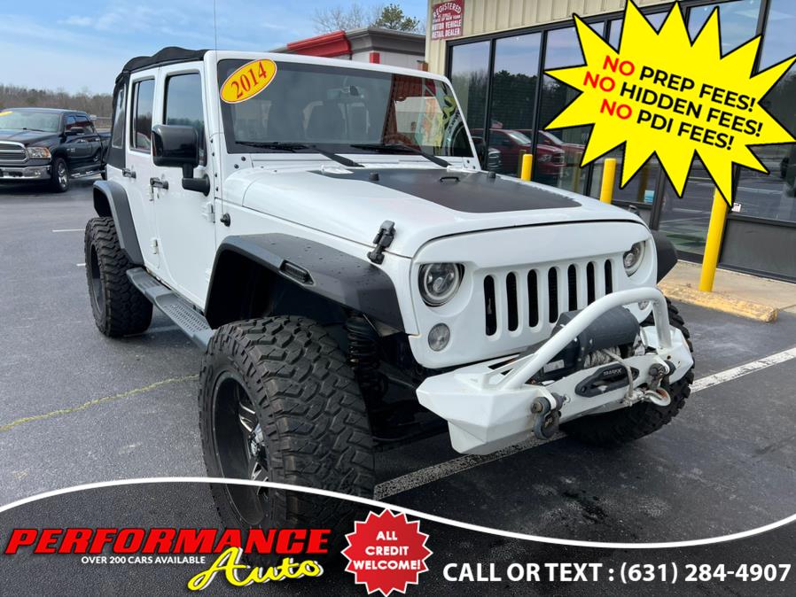 2014 Jeep Wrangler Unlimited 4WD 4dr Sahara Altitude Edition, available for sale in Bohemia, New York | Performance Auto Inc. Bohemia, New York