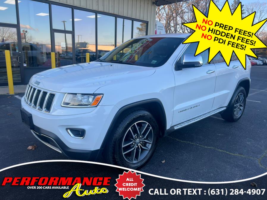 2015 Jeep Grand Cherokee 4WD 4dr Limited, available for sale in Bohemia, New York | Performance Auto Inc. Bohemia, New York 2015 Jeep Grand Cherokee 4WD 4dr Limited, available for sale in Bohemia, New York | Performance Auto Inc. Bohemia, New York