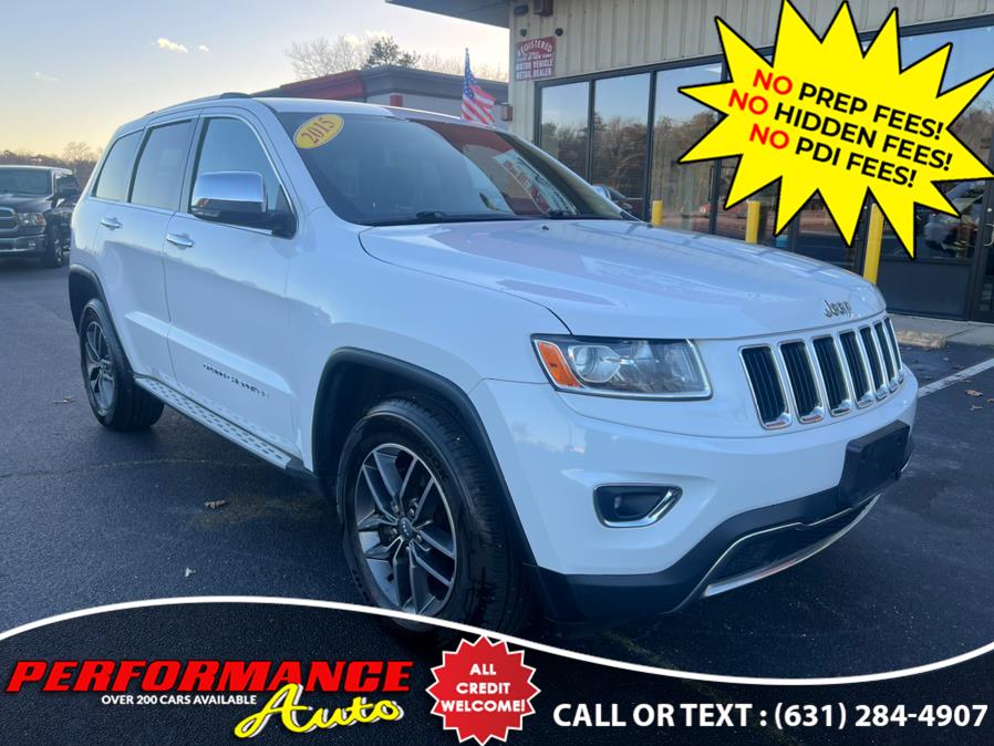 2015 Jeep Grand Cherokee 4WD 4dr Limited, available for sale in Bohemia, New York | Performance Auto Inc. Bohemia, New York