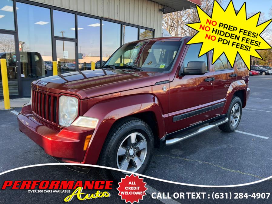 2008 Jeep Liberty 4WD 4dr Sport, available for sale in Bohemia, New York | Performance Auto Inc. Bohemia, New York 2008 Jeep Liberty 4WD 4dr Sport, available for sale in Bohemia, New York | Performance Auto Inc. Bohemia, New York