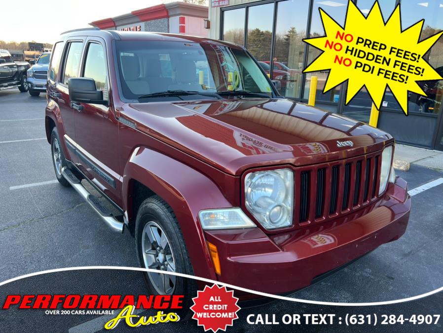 2008 Jeep Liberty 4WD 4dr Sport, available for sale in Bohemia, New York | Performance Auto Inc. Bohemia, New York