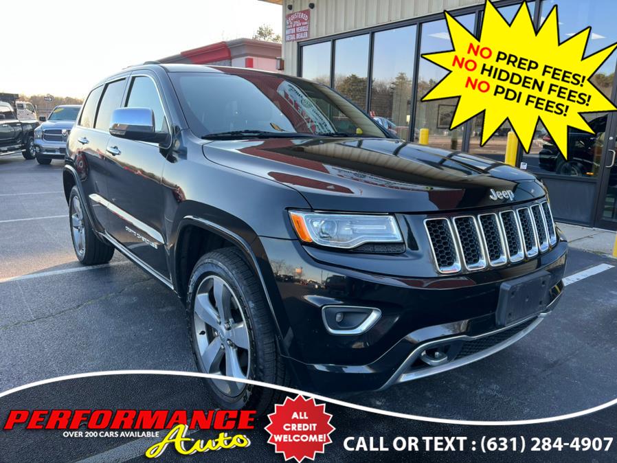 2015 Jeep Grand Cherokee 4WD 4dr Overland, available for sale in Bohemia, New York | Performance Auto Inc. Bohemia, New York 2015 Jeep Grand Cherokee 4WD 4dr Overland, available for sale in Bohemia, New York | Performance Auto Inc. Bohemia, New York