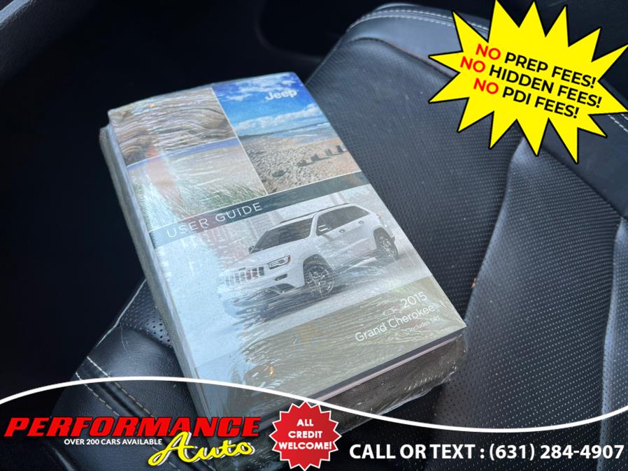 2015 Jeep Grand Cherokee 4WD 4dr Overland, available for sale in Bohemia, New York | Performance Auto Inc. Bohemia, New York 2015 Jeep Grand Cherokee 4WD 4dr Overland, available for sale in Bohemia, New York | Performance Auto Inc. Bohemia, New York