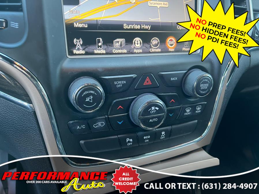 2015 Jeep Grand Cherokee 4WD 4dr Overland, available for sale in Bohemia, New York | Performance Auto Inc. Bohemia, New York 2015 Jeep Grand Cherokee 4WD 4dr Overland, available for sale in Bohemia, New York | Performance Auto Inc. Bohemia, New York