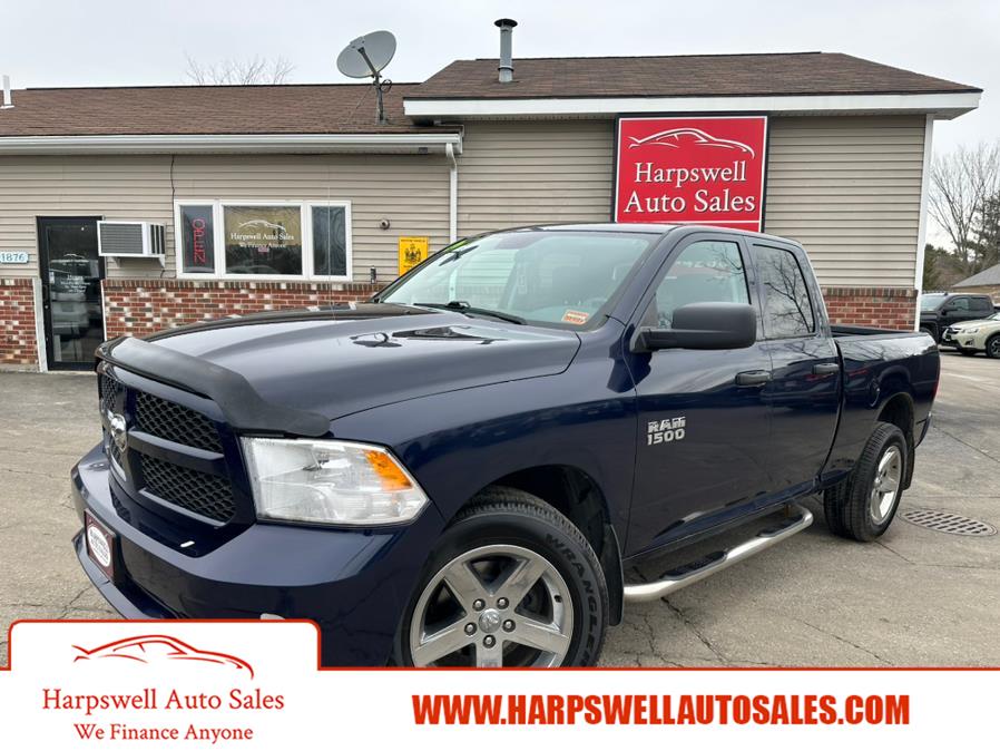 2018 Ram 1500 Express 4x4 Quad Cab 6''4" Box, available for sale in Harpswell, Maine | Harpswell Auto Sales Inc. Harpswell, Maine