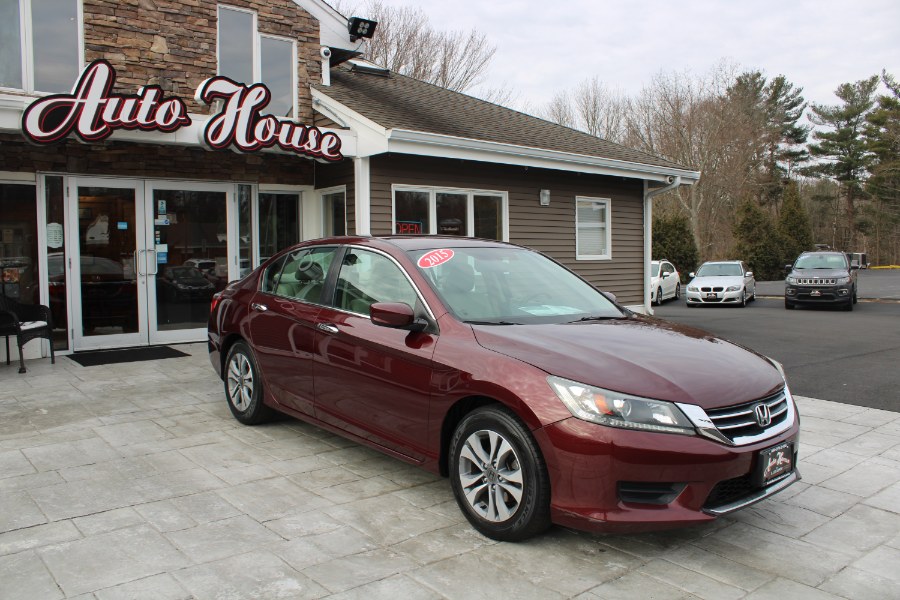 2015 Honda Accord Sedan 4dr I4 CVT LX, available for sale in Plantsville, Connecticut | Auto House of Luxury. Plantsville, Connecticut 2015 Honda Accord Sedan 4dr I4 CVT LX, available for sale in Plantsville, Connecticut | Auto House of Luxury. Plantsville, Connecticut