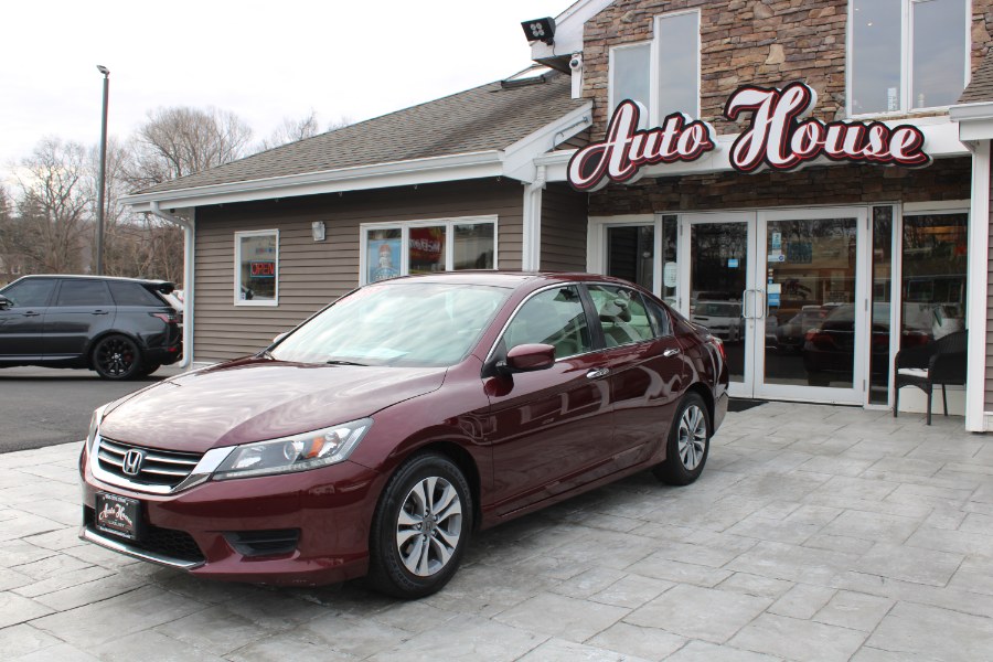 2015 Honda Accord Sedan 4dr I4 CVT LX, available for sale in Plantsville, Connecticut | Auto House of Luxury. Plantsville, Connecticut